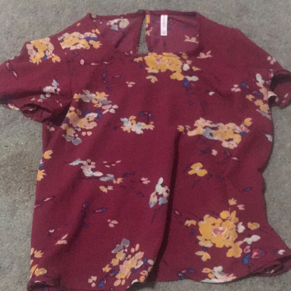 Floral blouse